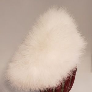 White Feather Hat